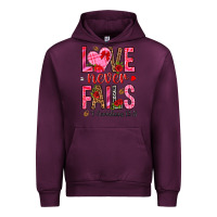 Mauve Wine love never fails i corintians 13 8 Urban Hoodie - NancyCooperArtShop