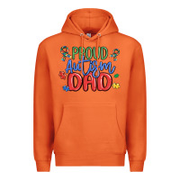 Carrot proud autism dad Premium Hoodie - MaliasSmallBusiness