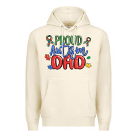 Tofu proud autism dad Premium Hoodie - MaliasSmallBusiness