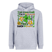 Heather Grey st patrick s day Heavyweight Hoodie - Artiststas