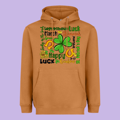 St Patrick S Day Heavyweight Hoodie Designed By Artiststas
