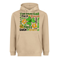 Mushroom st patrick s day Heavyweight Hoodie - Artiststas