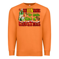 Beginning To Look Like A Christmas With Gin And Gifts Premium Sweatshirt | Teevron