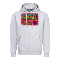 Heather Grey mama cita Zipper Hoodie - CTS Tumbler Store