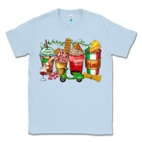 Dusty Blue italy coffee cups Classic Tee - Zillion Design Studio