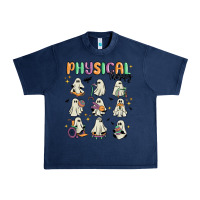 Navy physical therapy Urban Heavy Tee - MaliasSmallBusiness
