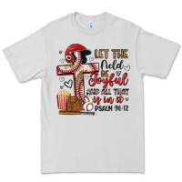 Dove Grey let the field be joyful and all that is in it Premium Tee - Artiststas