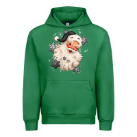 Emerald white christmas santa claus Urban Hoodie - MaliasSmallBusiness