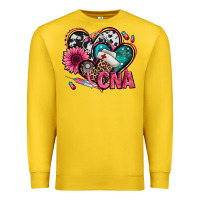 Lemon certified nursing assistant cna hearts Premium Sweatshirt - Jasminsmagicworld