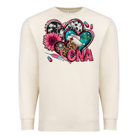Sandshell certified nursing assistant cna hearts Premium Sweatshirt - Jasminsmagicworld