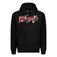 Black carhartt cow valentines day Premium Hoodie - MaliasSmallBusiness