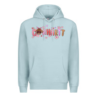 Blue Mist carhartt cow valentines day Premium Hoodie - MaliasSmallBusiness