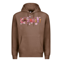 Chestnut carhartt cow valentines day Premium Hoodie - MaliasSmallBusiness