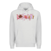 Dove Grey carhartt cow valentines day Premium Hoodie - MaliasSmallBusiness