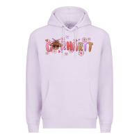 Lilac carhartt cow valentines day Premium Hoodie - MaliasSmallBusiness