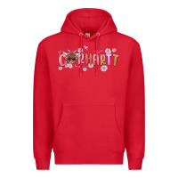 Red carhartt cow valentines day Premium Hoodie - MaliasSmallBusiness