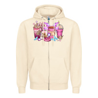 Sandshell princess coffee cups Zipper Hoodie - Zillion Design Studio