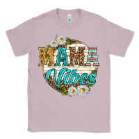Lilac mama vibes with daisies Classic Tee - texasbilliewilder