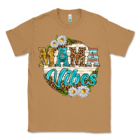 Toasted Coconut mama vibes with daisies Classic Tee - texasbilliewilder