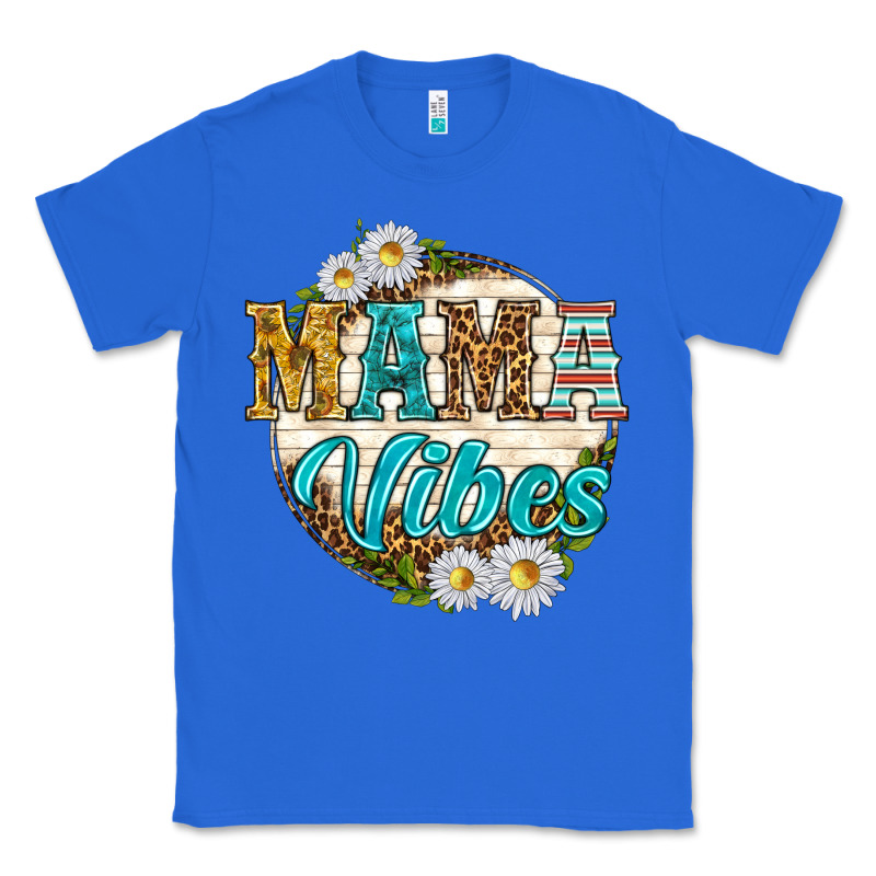 Mama Vibes With Daisies Classic Tee by texasbilliewilder | Teevron