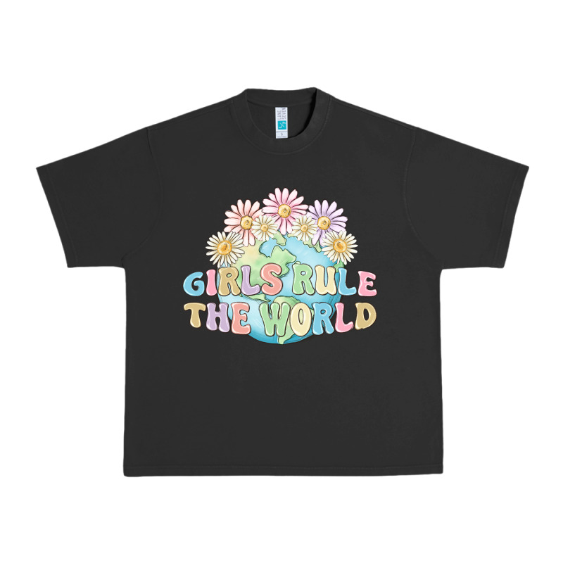 Girls Run The World Urban Heavy Tee by MaliasSmallBusiness | Teevron