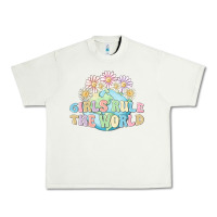Pistachio girls run the world Urban Heavy Tee - MaliasSmallBusiness