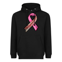 Black breast cancer sport ribbons Heavyweight Hoodie - AdoDesignShop