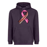 Plum breast cancer sport ribbons Heavyweight Hoodie - AdoDesignShop