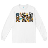 White x ray Long Sleeve Tee - Zillion Design Studio