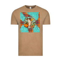 Vintage Coffee fall bull skull Vintage Tee - BarkalooDesign