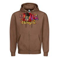 Chestnut mama chingona Zipper Hoodie - CTS Tumbler Store