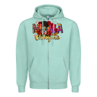 Seafoam mama chingona Zipper Hoodie - CTS Tumbler Store
