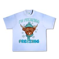 Grape Ice i'm freaking freezing Urban Heavy Tee - MaliasSmallBusiness