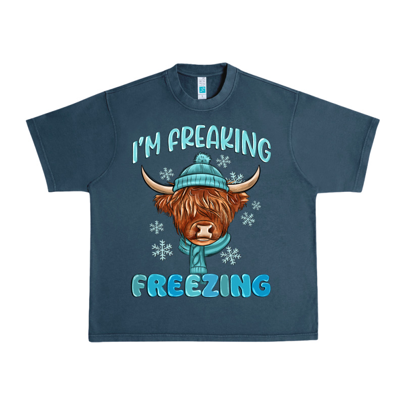 I'm Freaking Freezing Urban Heavy Tee by MaliasSmallBusiness | Teevron