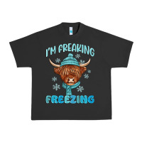 Pigment Black i'm freaking freezing Urban Heavy Tee - MaliasSmallBusiness