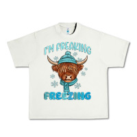 Pistachio i'm freaking freezing Urban Heavy Tee - MaliasSmallBusiness