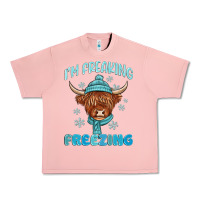 Salmon i'm freaking freezing Urban Heavy Tee - MaliasSmallBusiness