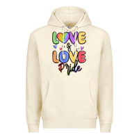 Sandshell love is love pride Premium Hoodie - MaliasSmallBusiness