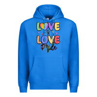 True Royal love is love pride Premium Hoodie - MaliasSmallBusiness