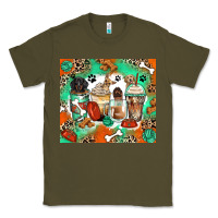 Army Green dog coffee cups Classic Tee - Zillion Design Studio