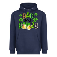 Navy bad and boozy Heavyweight Hoodie - Artiststas