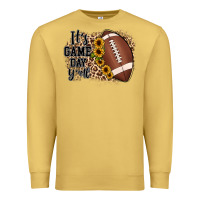 Antique Gold it's game day y'all Premium Sweatshirt - JahusDesignShop