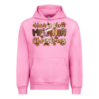 Fuchsia Pink have a very melanin christmas Urban Hoodie - MaliasSmallBusiness