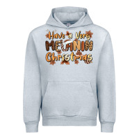 Heather Grey have a very melanin christmas Urban Hoodie - MaliasSmallBusiness