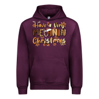 Mauve Wine have a very melanin christmas Urban Hoodie - MaliasSmallBusiness