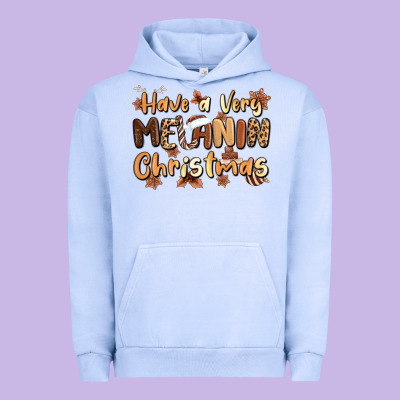 Have A Very Melanin Christmas Urban Hoodie Designed By Maliassmallbusiness