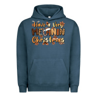 Pigment Midnight Navy have a very melanin christmas Urban Hoodie - MaliasSmallBusiness