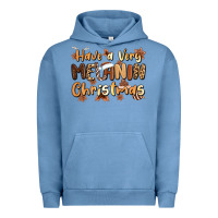 Pigment Pebble Blue have a very melanin christmas Urban Hoodie - MaliasSmallBusiness