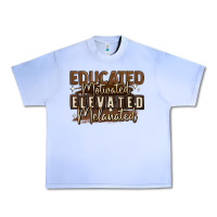 Grape Ice educated motivated elevated melanated Urban Heavy Tee - MaliasSmallBusiness