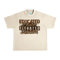 Sandshell educated motivated elevated melanated Urban Heavy Tee - MaliasSmallBusiness